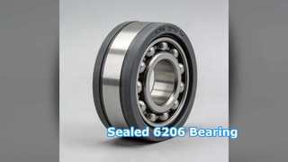 6206 Deep Groove Ball Bearing 30x62x16mm 2RS